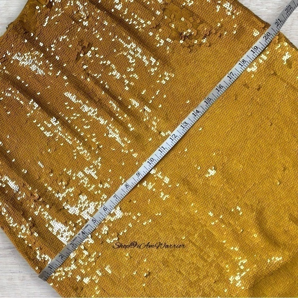 J.Crew Collection rare silk marigold sequin no.2 pencil skirt @shop@iamwarrior - Picture 7 of 10
